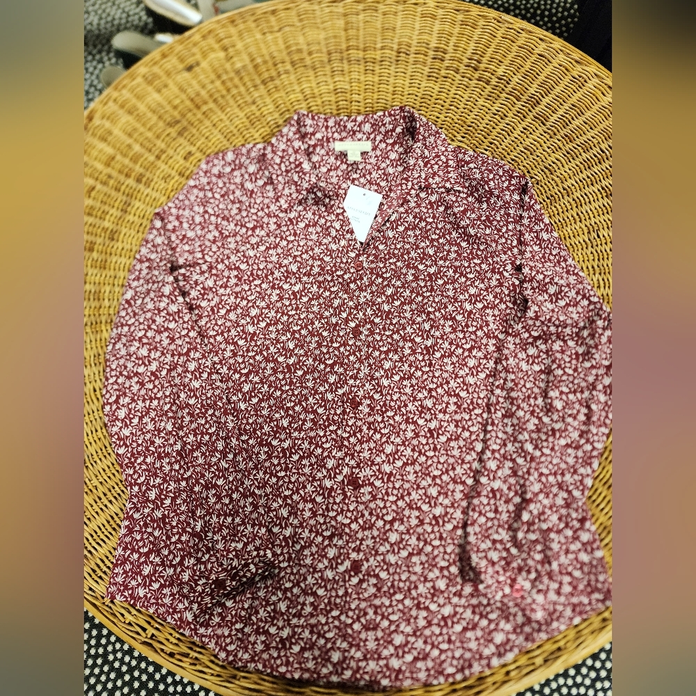 Appleseeds Silk Like Blouse